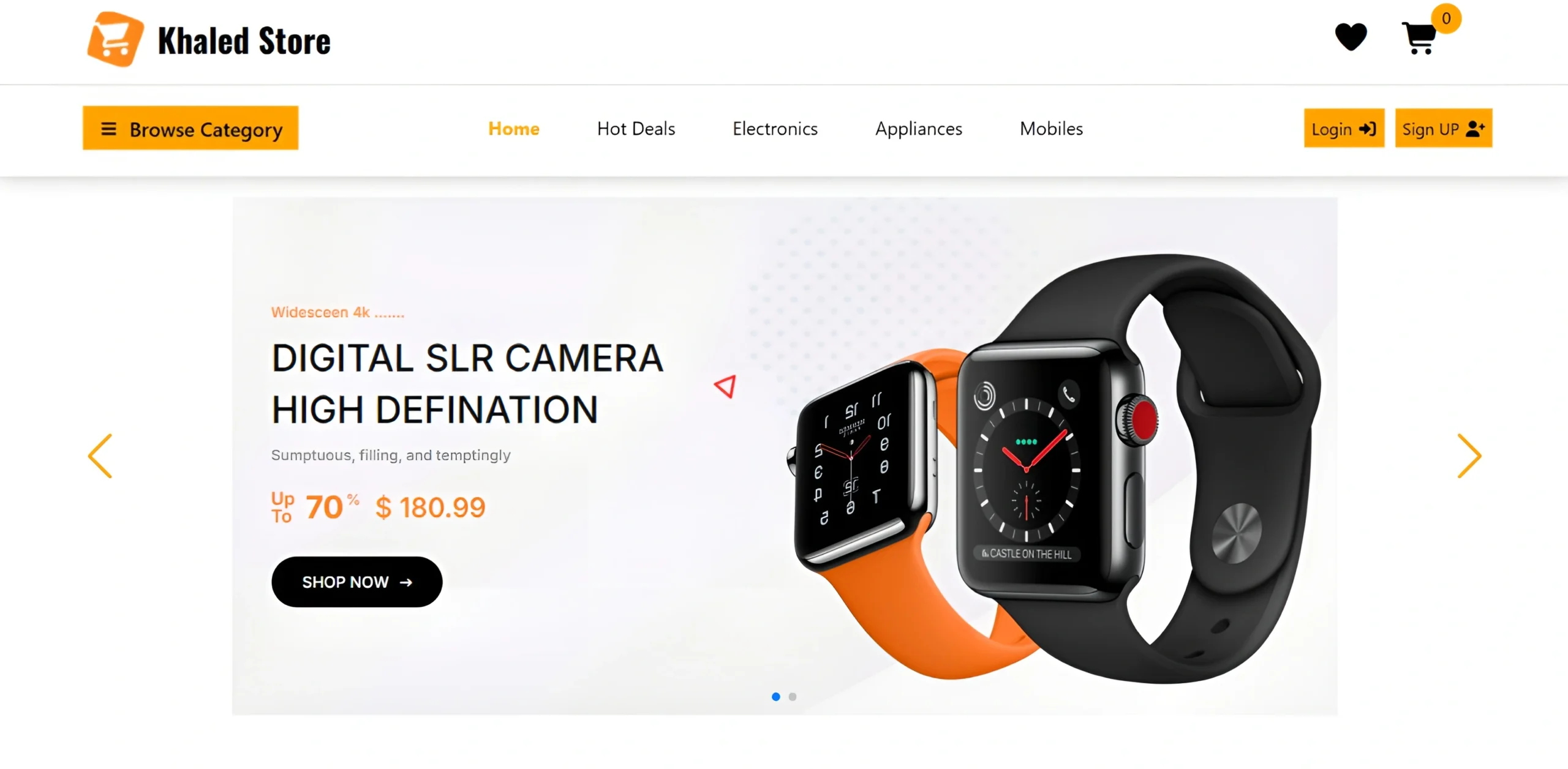 E-commerce Website